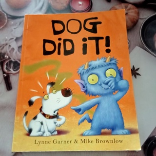 หนังสือปกอ่อน Dog Did it! มือสอง