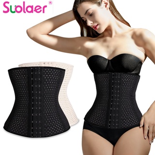 Suolaer Corset สเตย์ ที่รัดเอว ที่รัดหน้าท้อง ใส่แล้วมีเอว ระบายอากาศ