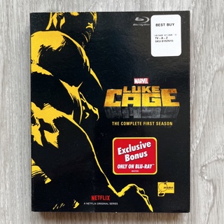 📀Blu-ray แผ่นบลูเรย์ ซีรีส์ Marvels Luke Cage - Season 1(แผ่นแท้ มือ 1 จาก US)