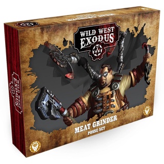 🔥มีของพร้อมส่ง🔥 Warcradle Studios Wild West Exodus Meat Grinder Posse WEX101099007 Model Scale 1/48