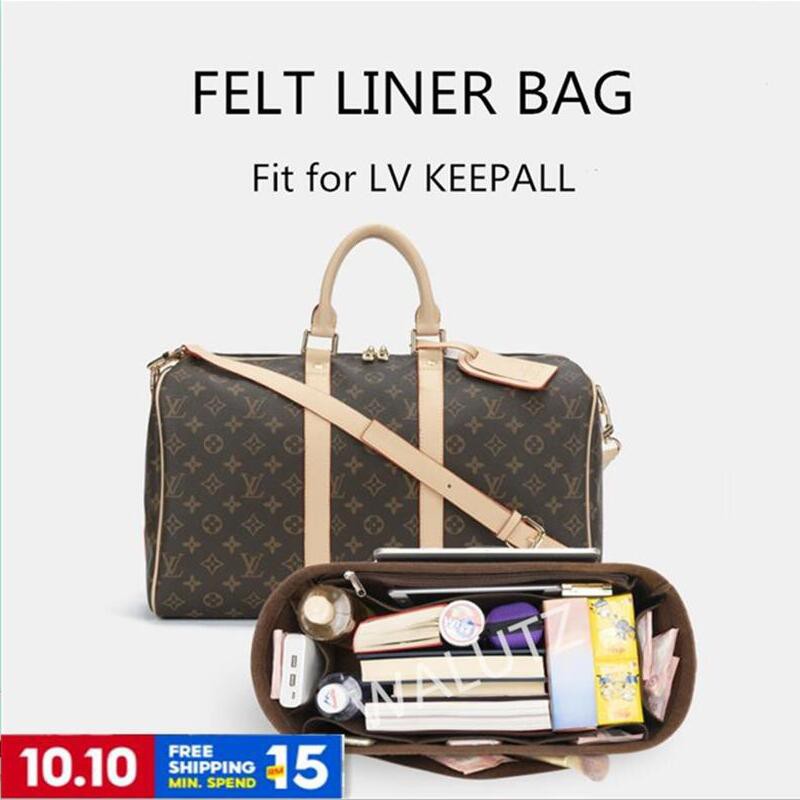 ที่จัดระเบียบกระเป๋า l v keepall 45 50 55 60 กระเป๋าจัดระเบียบ เหมาะสําหรับ bag organizer insert