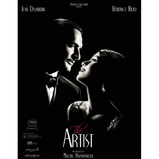 DVD The Artist บรรเลงฝัน บันดาลรัก : 2011 #หนังฝรั่ง #ออสการ์ ภาพยนตร์ยอดเยี่ยม2011