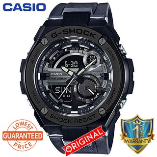 (ขายบ้า) 100% เดิม Casio G-Shock นาฬิกาข้อมือผู้ชายกีฬานาฬิกา GST-210M-1A