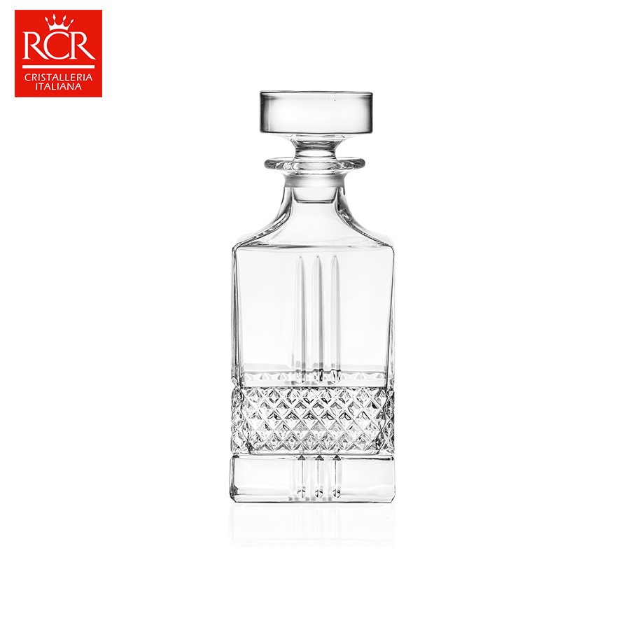 RCR Brillante Whisky Bottle ขวดแก้วคริสตัล Brillante ขวดวิสกี้