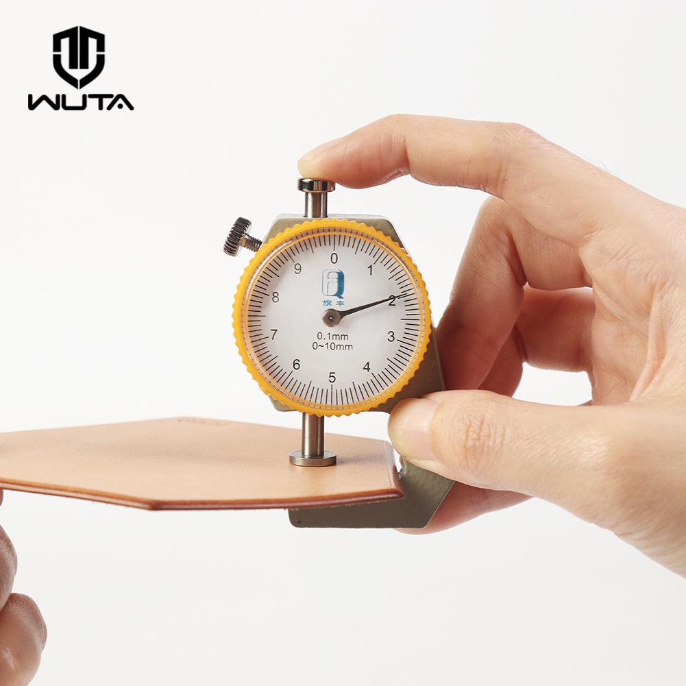 Wuta เครื่องมือวัดความหนาของหนัง 0-10 มม. 0.1 มม. สําหรับท่อกลวง