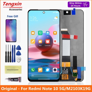 แผงหน้าจอสัมผัส LCD สําหรับ Xiaomi Redmi Note 10 5G M2103K19G Xiaomi Redmi Note10 5G