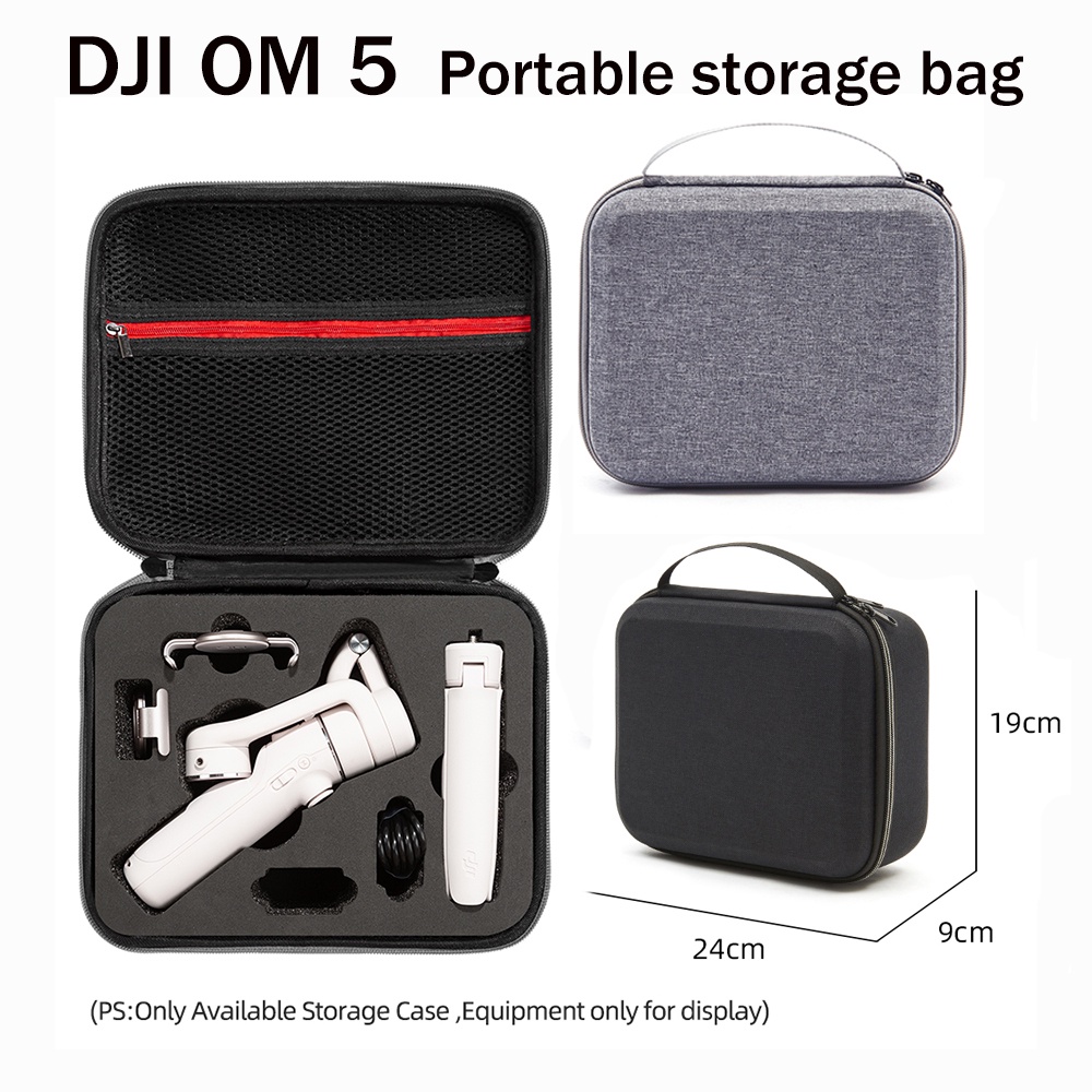 DJI OM 5 กระเป๋าเก็บของกระเป๋าถือ DJI Handheld PTZ OM5 กล่องอุปกรณ์เสริม