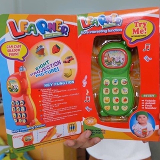 Learner Telephone โทรศัพท์กิจกรรม โทรศัพของเล่นเด็ก มีเสียงมีไฟ