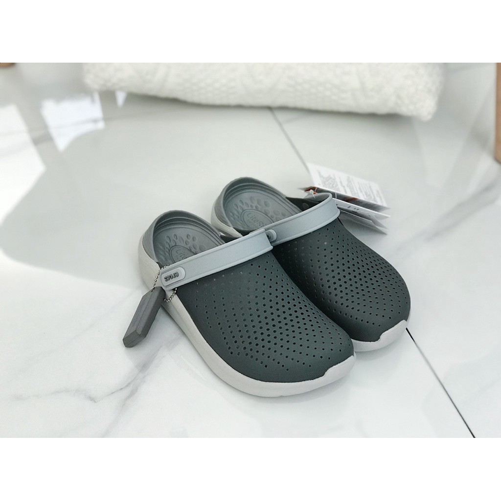 #รองเท้าชายหาด#รองเท้าแตะกลางแจ้งแท้100%Crocs LiteRide™ รองเท้าผู้ชายและผู้หญิง