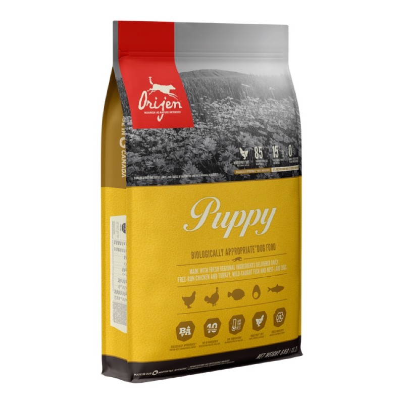 orijen puppy 11.4 kg สำหรับลูกสุนัข หมดอายุ 30jul2021