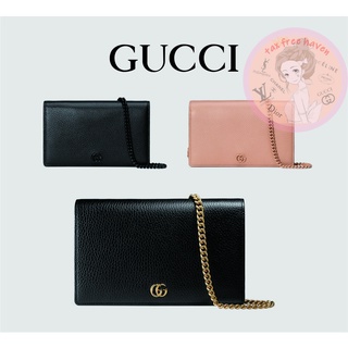 Shopee ถูกที่สุด 🔥100% ของแท้ 🎁 Brand New Gucci GG Marmont Collection Leather Mini Chain Bag