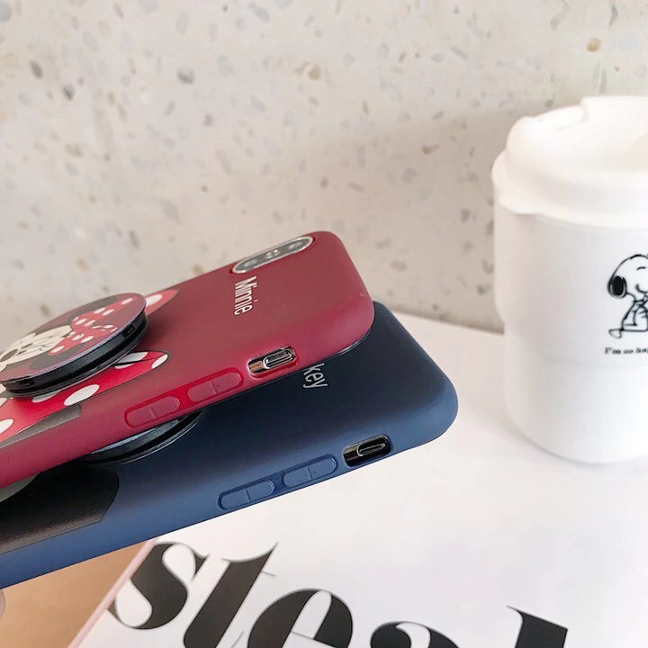 เคสไอโฟน iphone 6s soft minnie mickey น่ารักสําหรับไอโฟน 8plus x xs max xr #7