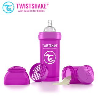 Twistshake - ANTI-COLIC BOTTLE 260ml Purple