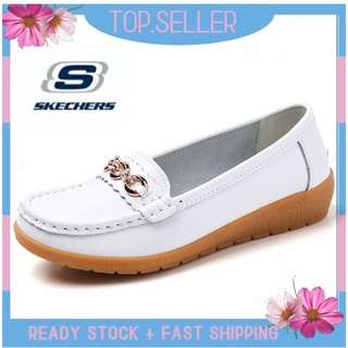 [พร้อมส่ง] *Skechers__go Walk Arch Fit รองเท้าแตะโลฟเฟอร์ ส้นแบน แบบสวม สําหรับผู้หญิง ผู้ชาย