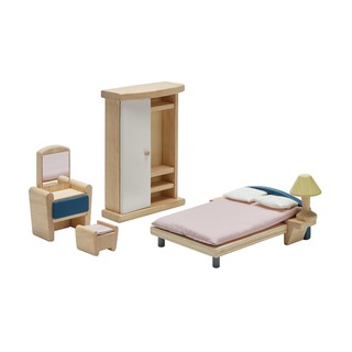 PlanToys 7357 BEDROOM - ORCHARD ของเล่นไม้ห้องนอน - ออร์ชาร์ด คอลเล็กชั่น ของเล่นเด็ก 3 ปีขึ้นไป