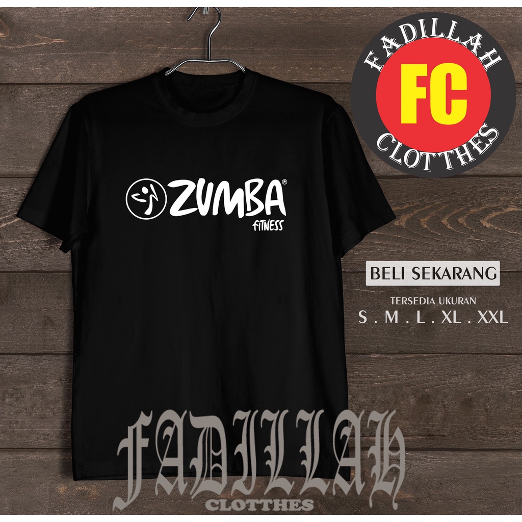 เสื้อยืดกีฬาโลโก้ Zumba Fitness