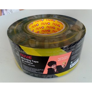 เทปกันเขต 70x500 M. เหลืองดำ ขาวแดง
