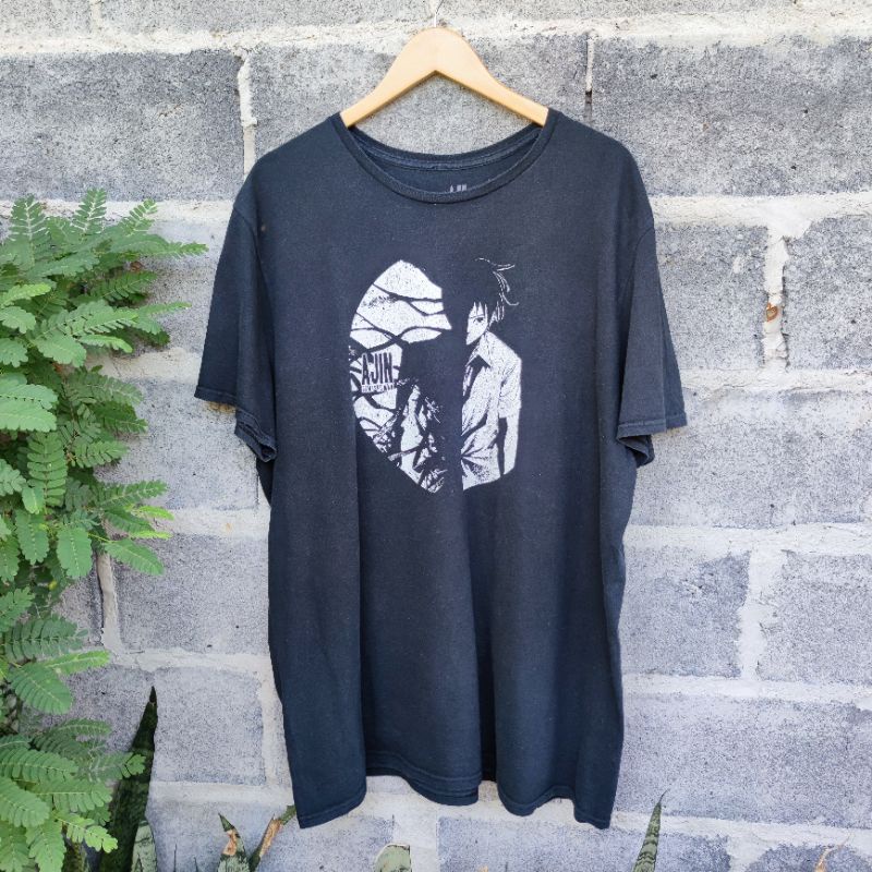 เสื้อการ์ตูน Ajin Demi-Human Loot Crate Exclusive Anime T-shirt