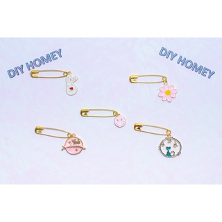 เข็มกลัด DIY เครื่องประดับ เข็มกลัดคนท้อง ติดเสื้อ น่ารักๆ