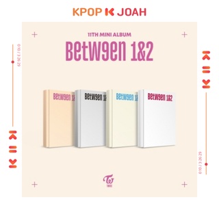 TWICE BETWEEN 1&amp;2 11th Mini Album (4 version SET) Official Sealed