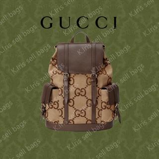 Gucci /GG / ตกแต่งซุปเปอร์ GG กระเป๋าเป้ลาย