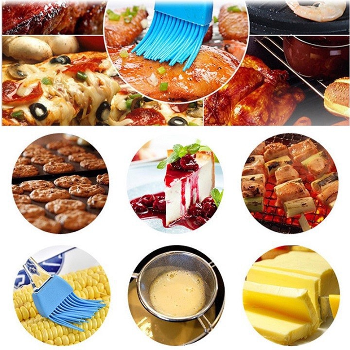 SILICON HEAD FOOD BRUSH COMBO OF 2 - TN729