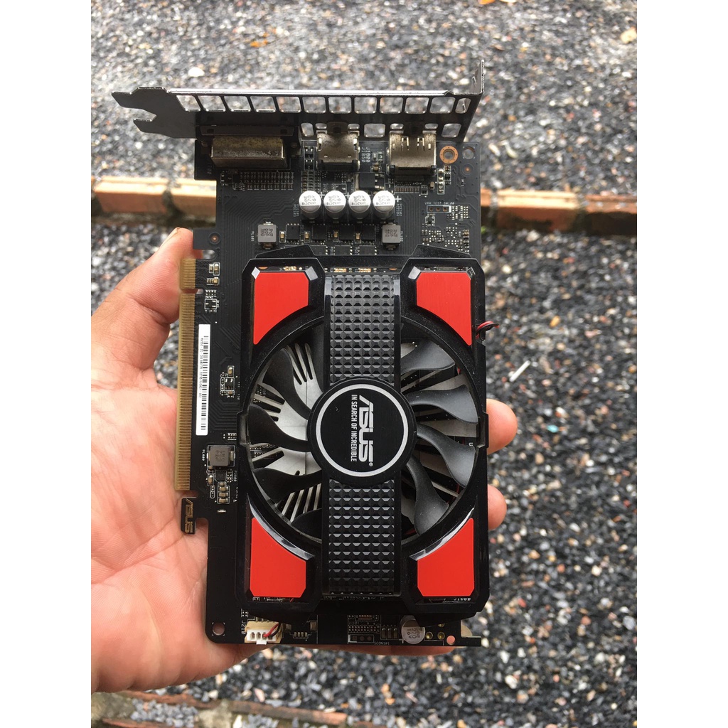 การ์ดจอ มือสอง Asus RX550 2G