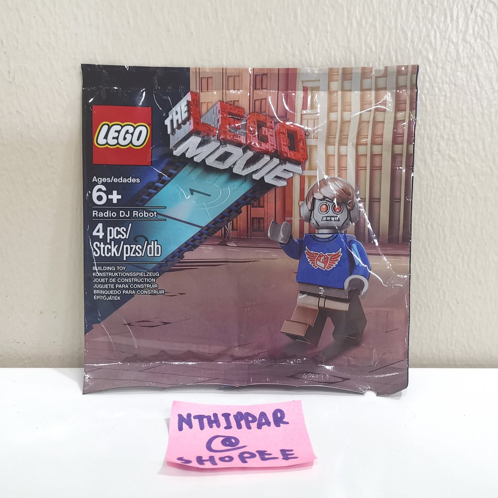 ++ ขาย Lego ซอง Polybag Radio DJ Robot 6082514 ของใหม่ ของแท้ พร้อมส่ง Minifigure ++ เลโก้ Lego Movi