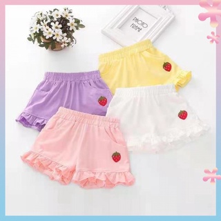 Girls shorts summer 2021 New lace infant versatile 1-3-6 baby casual outerwear foreign style hot pants