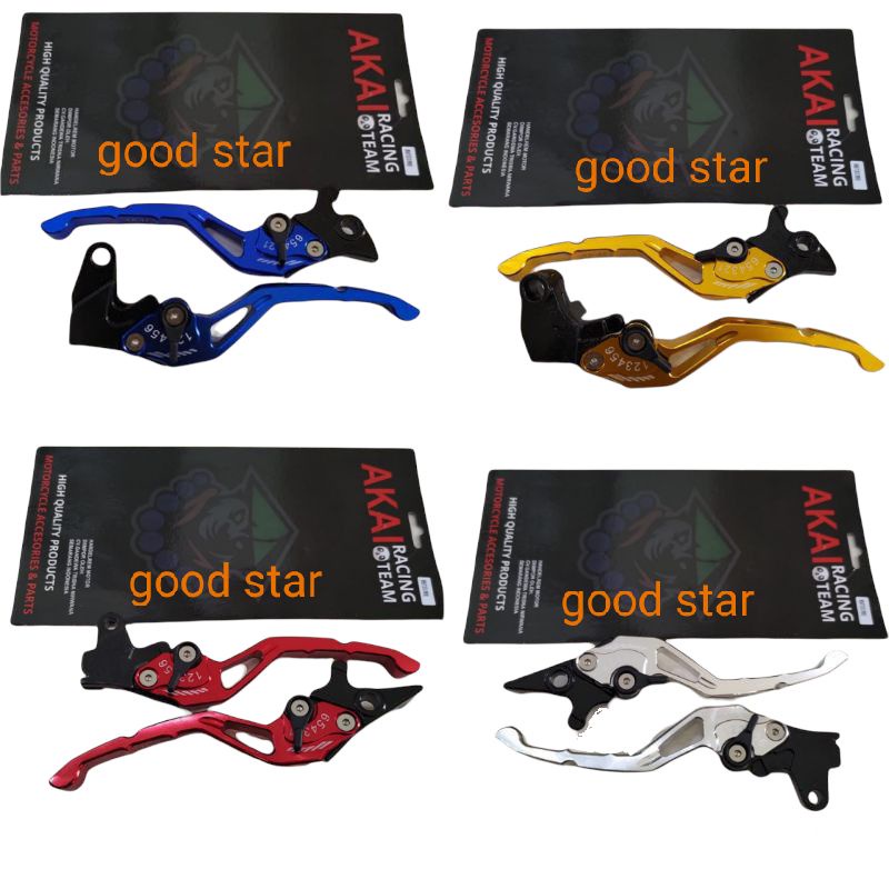 ชุดมือจับเบรค เข็มมือจับคลัช รุ่น Vixion, R15 v3, Cbr150r, Cb150r, Sonic, Versa, Megapro ฯลฯ