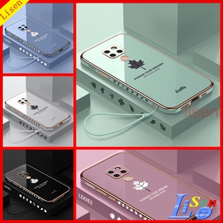 เคส Huawei Mate 20 เคส Huawei Mate 20 Pro Mate 30 Pro Mate 10 Pro Mate 40 เคสโทรศัพท์มือถือ กันกระแทก ลายใบเมเปิ้ล สําหรับ FY