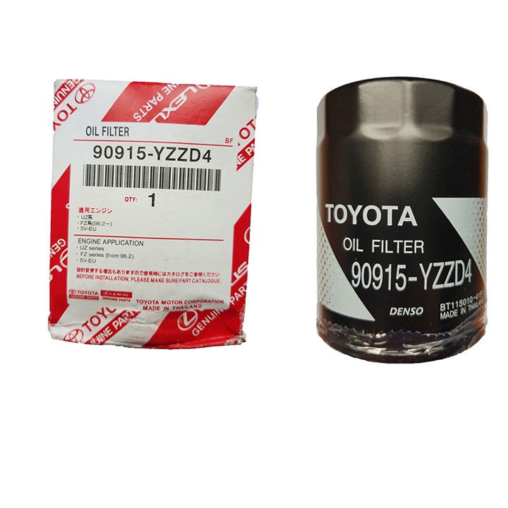 กรองน้ํามันเครื่องสําหรับ Toyota Innova, Fortuner, Hilux, Land Cruiser- YZZD4