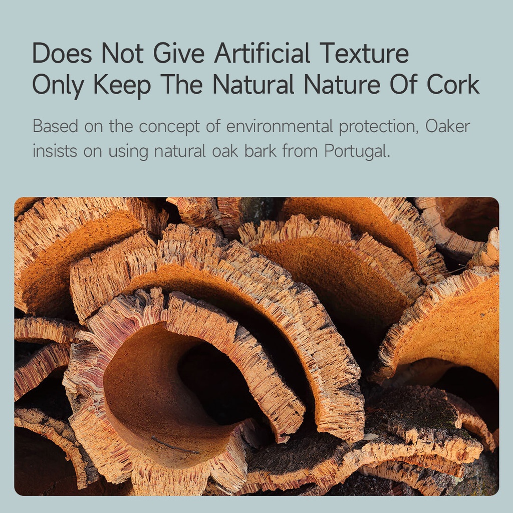 Oak แผ่นรองเมาส์ ป้องกันข้อมือ วัสดุธรรมชาติ สัมผัสลื่น เป็นมิตรกับผิว สําหรับเล่นเกม สํานักงาน ทํางาน