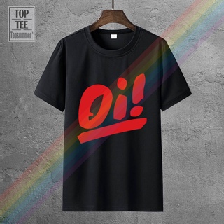 เสื้อยืดอินเทรนด์ผู้ชายอินเทรนด์ผู้หญิงเสื้อยืด Oi! สําหรับผู้ชาย พังก์ โอ้ย! เสื้อยืดผ้าฝ้าย 100% พิมพ์ลาย Skinhead Uk