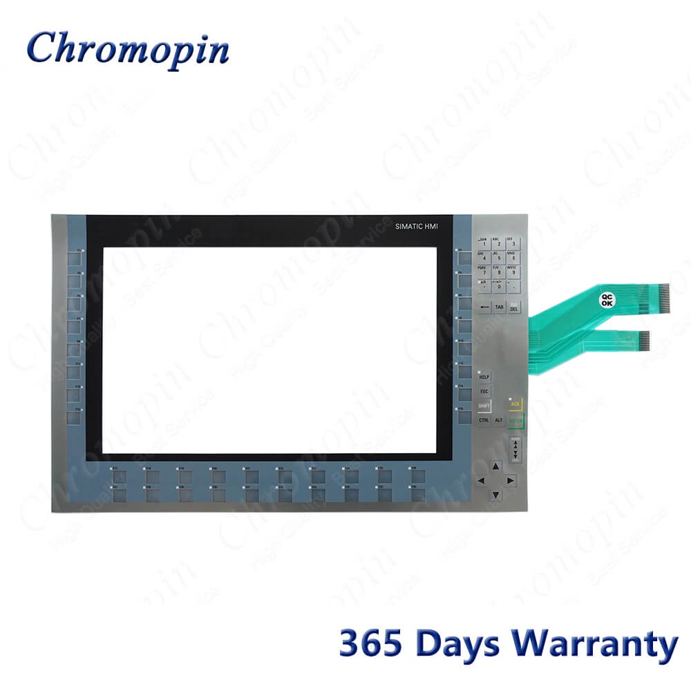 ปุ่มกดเมมเบรนสําหรับ 6AV2124-1QC02-0AX0 6AV2 124-1QC02-0AX0 KP1500 สวิตช์คีย์บอร์ดเมมเบรน