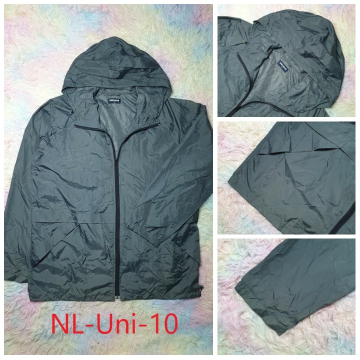 Uniqlo รุ่น Pocketable Parka เสื้อแขนยาวมีฮู้ด กันลม กันละอองฝน มือสอง (NL-Uni) #4