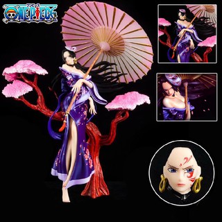 Figure ฟิกเกอร์ โมเดล One Piece วันพีซ เต็มพิกัดสลัดจอมลุย Boa Hancock โบอา แฮนค็อก Kabuki Empress Wano Country Kimono