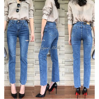 Korea denim jeans สาวๆที่ชอบใส่ยีนส์จัดเลยตัวนี้ ทรงเป๊ะ ทรงสวยมาก