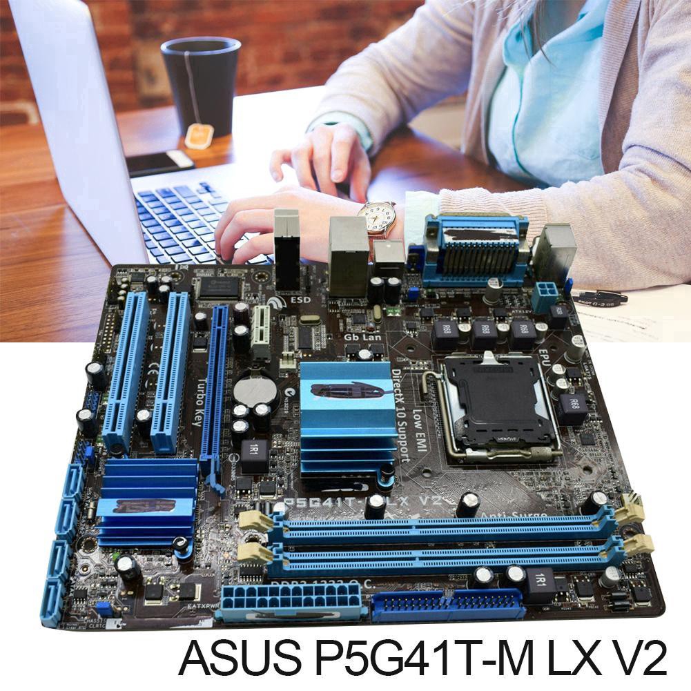 ใหม Asus P5g 41 T M Lx V 2 เมนบอร ด Ddr 3 8 Gb G 41 P5 G 41 T X 162 Lvador Shopee Thailand