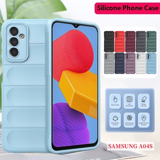 เคสโทรศัพท์ซิลิโคน แบบนิ่ม กันกระแทก ป้องกันกล้อง สําหรับ Samsung A04S A04 SAMSUNGA04S A04 S