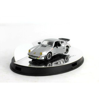 รถเหล็ก Majorette ปอร์เช่ สีเงิน 911 Porsche Turbo Deluxe collection Silver (รุ่นดีลักซ์)