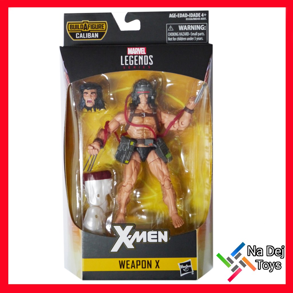 Marvel Legends Weapon X Wolverine 6" มาร์เวล เลเจนด์ เวพพ่อนเอ็กซ์ วูฟเวอรีน 6 นิ้ว (Marvel X-Men)