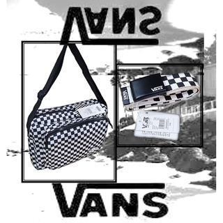 Vans Belt&amp;Bag กระเป๋าคาดอก X เข็มขัดvans ลายตาราง ขนาดฟรีไซด์ กระเป๋าสะพายข้างvans คาดอกได้ สำหรับทั้งชายและหญิง CF812