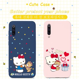 เคสมือถือสำหรับ Xiaomi Mi 11 10T 10 A3 8 9 9T Pro Lite Ultra Poco X3 NFC M3 F3 F1 X2 F2 Pro Note10 Pro Lite Youth 11i Mi10 Mi8 Mi9 CC9E CC9 Pro Note 10 Lite Explorer Case Hellokitty Cute cartoon Soft Cover