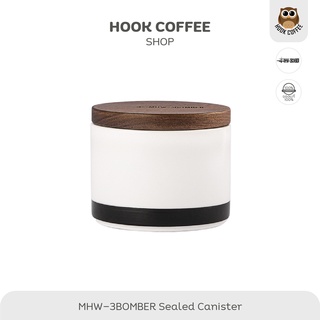 MHW-3BOMBER Double-Color Sealed Canister - กระปุกเก็บเมล็ดกาแฟบรรจุ 150 ml