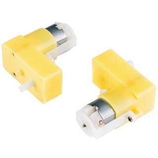 เกียร์บล็อก มอเตอร์ 3-6V DC Gear Box Plastic Motor (L-Shape) 1pcs