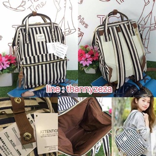 Anello Casual Fabric Square Shaped Rucksack รุ่น mini