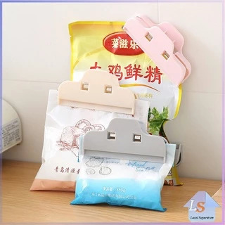 ที่หนีบถุง ที่หนีบถุงขนม ที่หนีบอเนกประสงค์ คลิปปิดปากถุงพลาสติก Moisture-proof clip มีสินค้าพร้อมส่ง Local Superstore