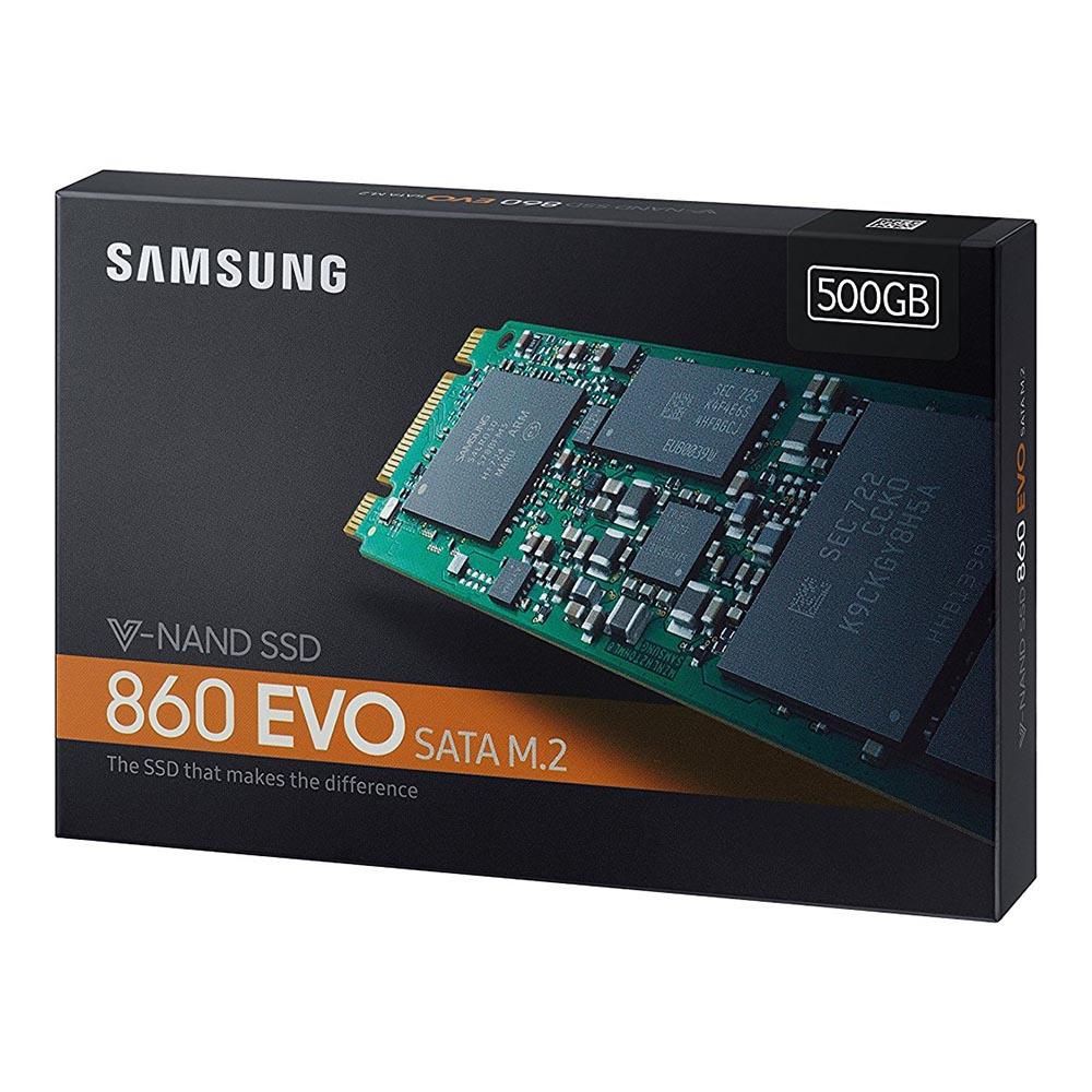 SAMSUNG SSD 860 EVO 500GB SATA M.2 R550MB/S W520MB/S