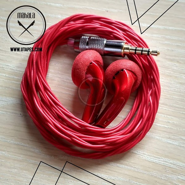 หูฟัง Diy MX500 RECABLE MAHALA CRVENO